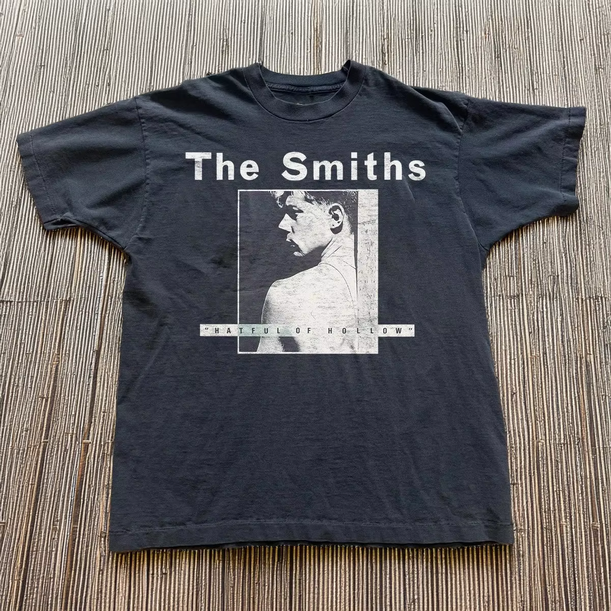 T-shirt d'été pour hommes en pur coton vintage The Smiths, décontracté, élégant, ample et respirant,