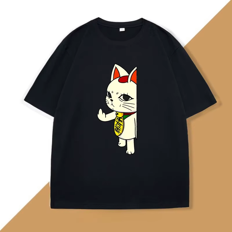 T-shirt Dandadan Turbo Granny Cat Manga Designer Unique Cosplay Momo Anime T-shirt Décontracté à Man