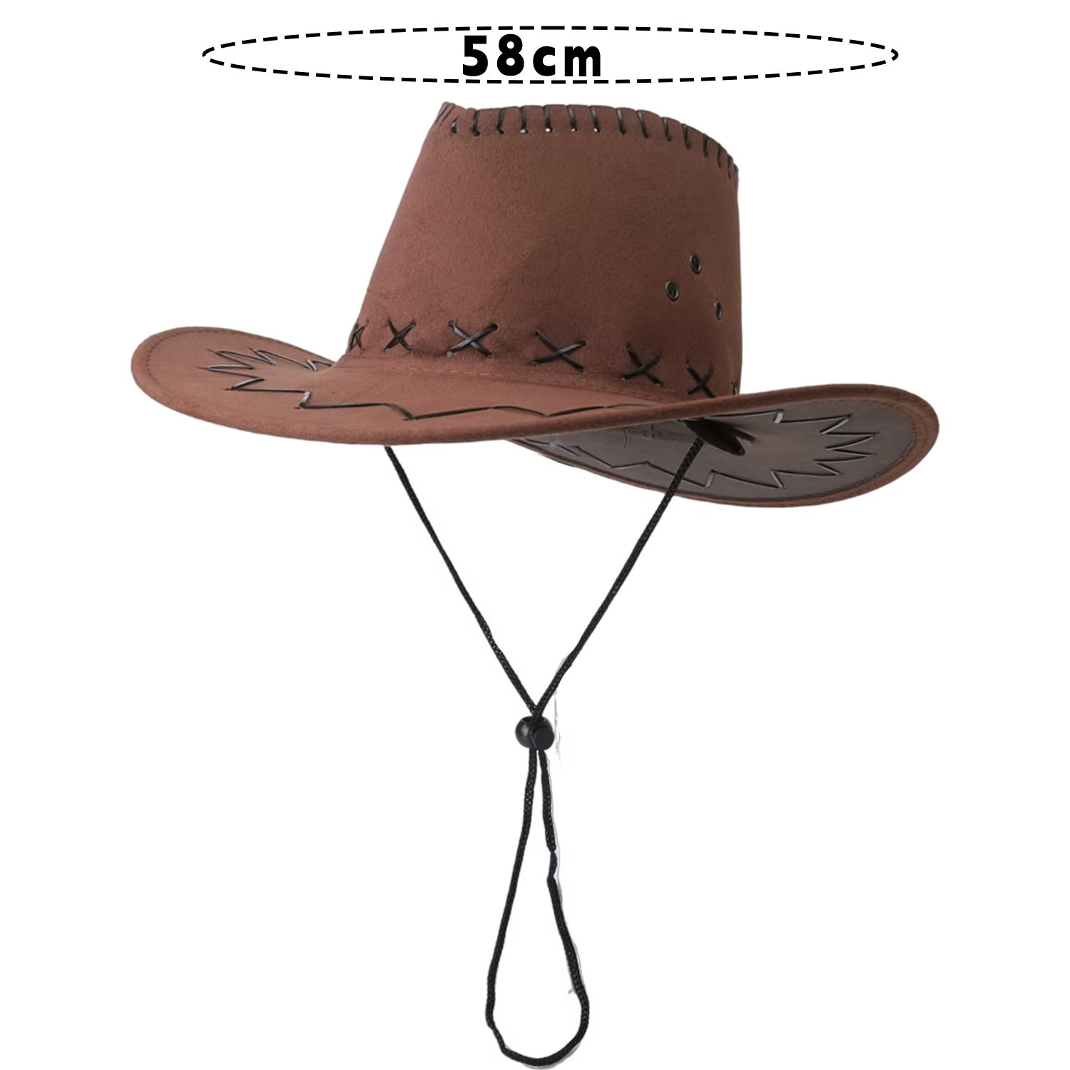 Chapeau de Cowboy occidental Vintage, casquette de café rouge classique, chapeau de Cowgirl réglable