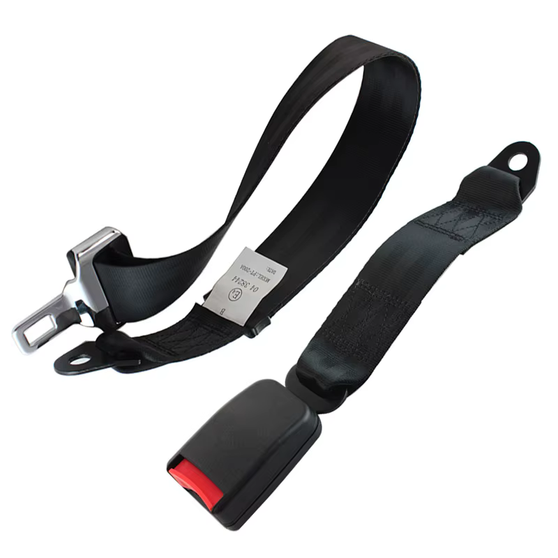 88-135CM universel deux points Simple réglable ceinture de sécurité noir gris voiture véhicule ceint