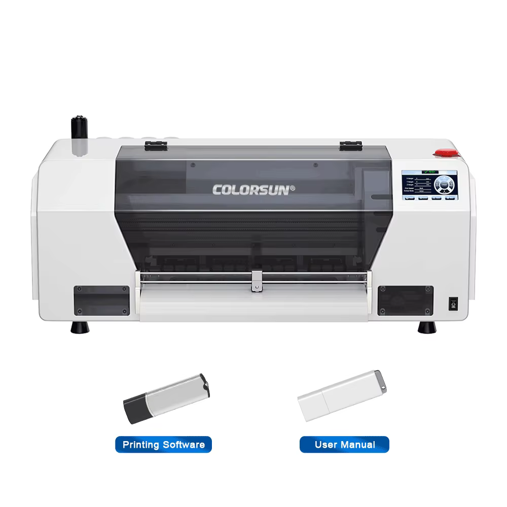 Imprimante DTF Colorsun A3 XP600, machine d'impression DTF pour t-shirts, sweats à capuche, tissus e