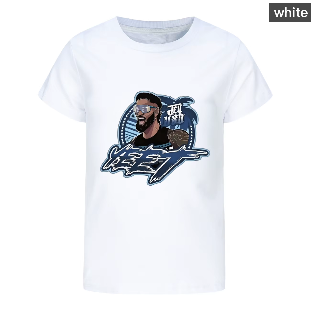 YEET T-Shirt garçons filles T-shirt mode imprimé à manches courtes col rond garçon drôle T-shirt hau