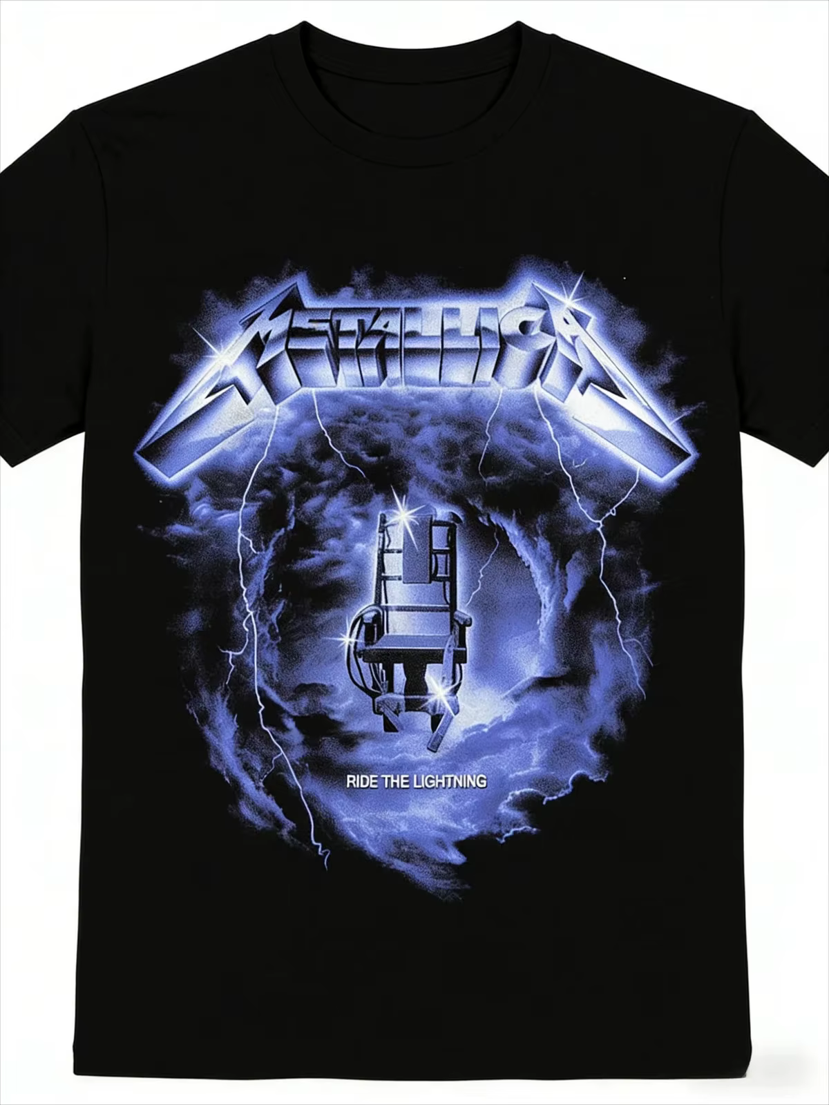 T-Shirt Wolf Metallica Band 100% coton, t-shirt graphique pour hommes et femmes, Streetwear d'été