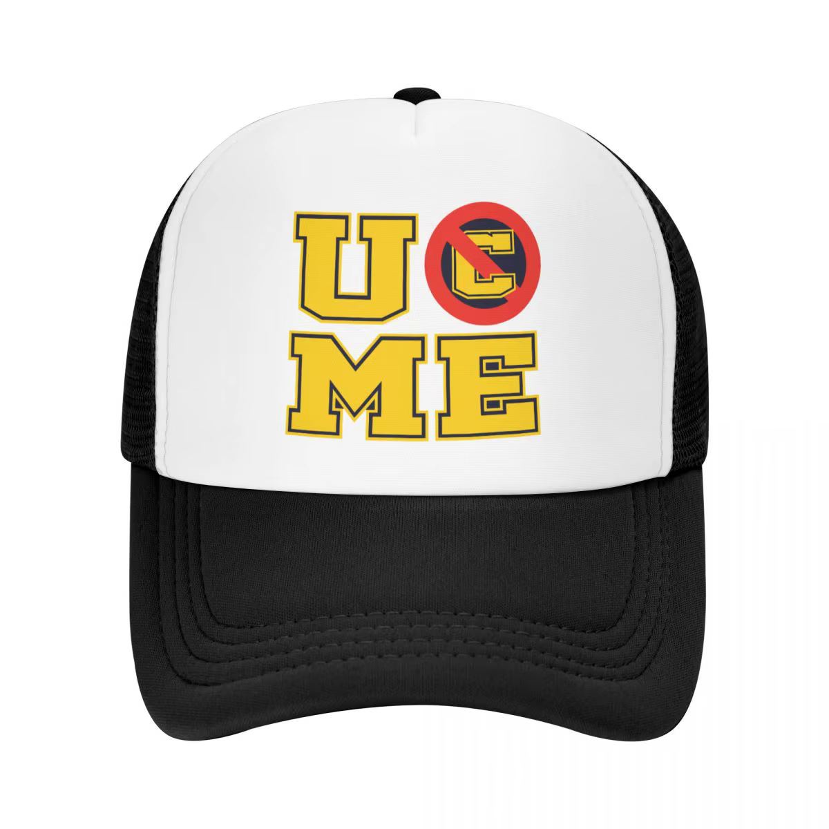 Casquette de camionneur personnalisée C-Cena John U Cant See Me pour femmes et hommes, casquette de 