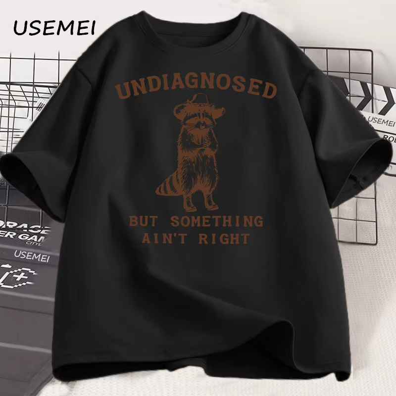 Indiagnostic mais quelque chose n'est pas raison T-Shirt hommes femmes T-Shirt drôle idiot graphique