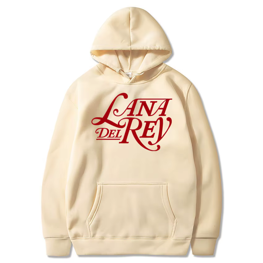 Lana Del Rey Logo sweat à capuche léger hommes mode à manches longues sweats femmes décontracté Hara