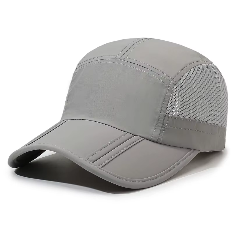 Casquette de baseball à séchage rapide pour hommes et femmes, chapeau de soleil en maille respirante