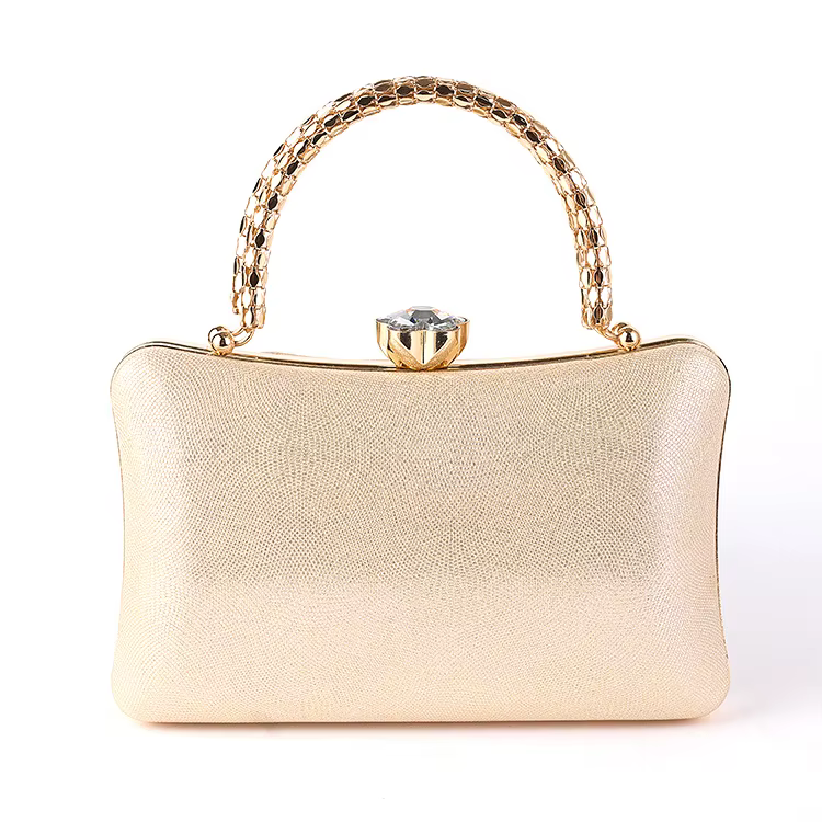 Pochette de Soirée Élégante pour Femme, Sac à Bandoulière, Accessoire de Fête, Porte-Téléphone, Form