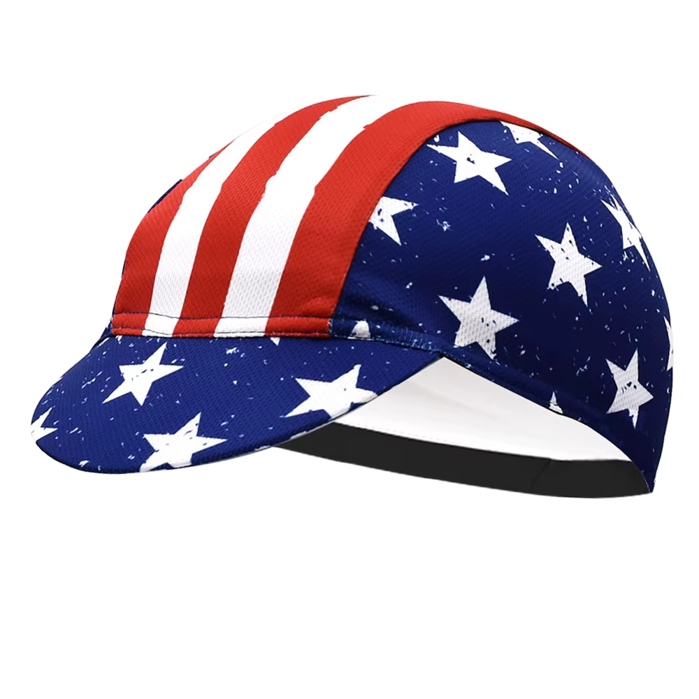 Casquette de cyclisme classique USA Pro Team pour le sport en plein air, le VTT et le vélo