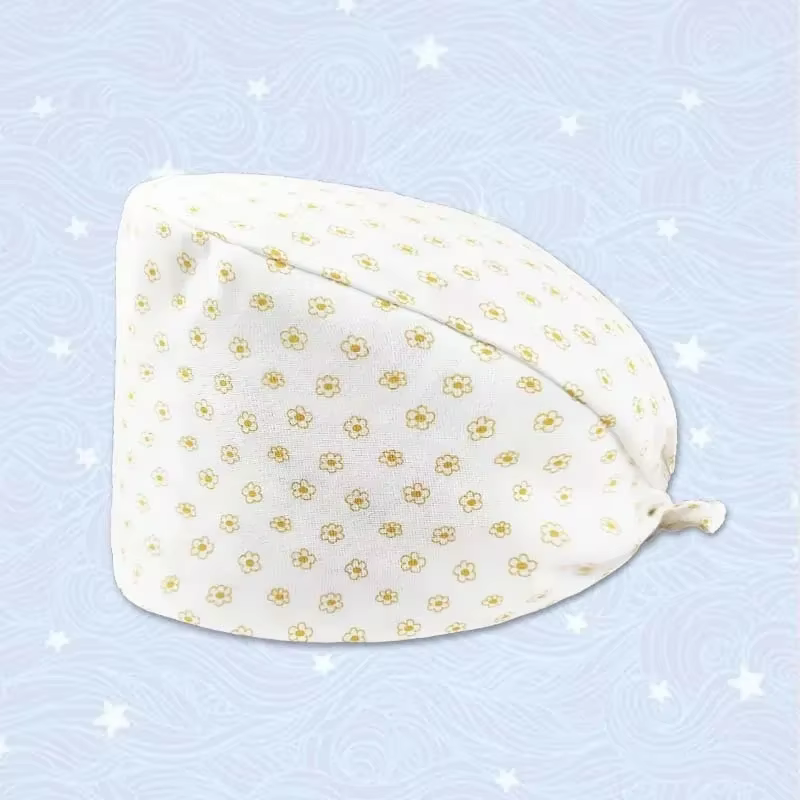 Casquette chirurgicale unisexe de dessin animé, casquette de travail pour médecin de laboratoire, ca