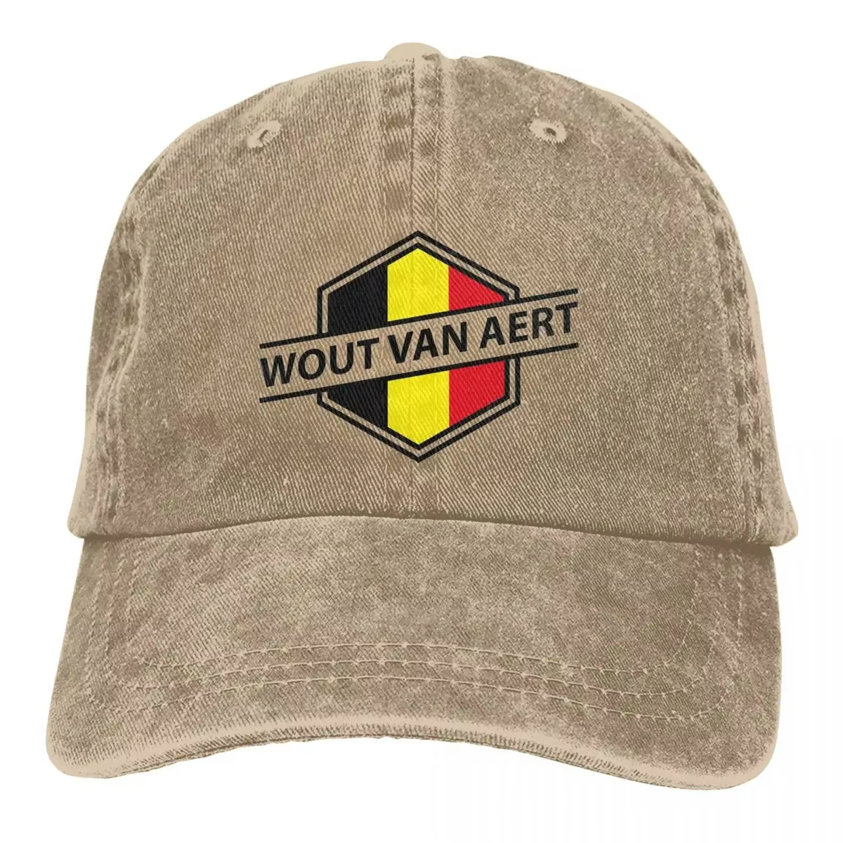 Wout Van Aert-Casquettes de baseball rétro pour hommes et femmes, chapeau en denim, casquette de sol