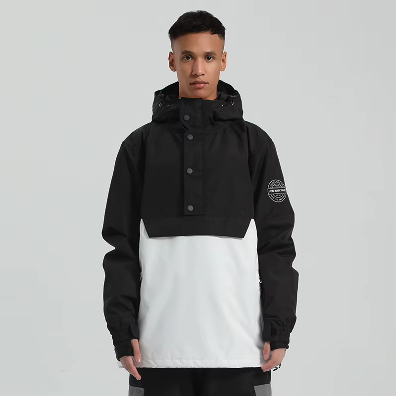 GSOU SNOW-Veste de ski à capuche pour hommes et femmes, vêtements de sport professionnels, de haute 