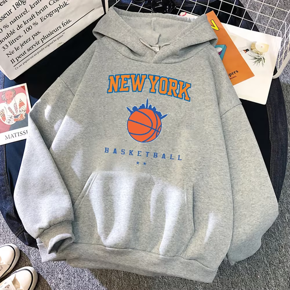 Nouveau sweat à capuche streetwear hip-hop décontracté pour homme, coupe oversize avec poches, style