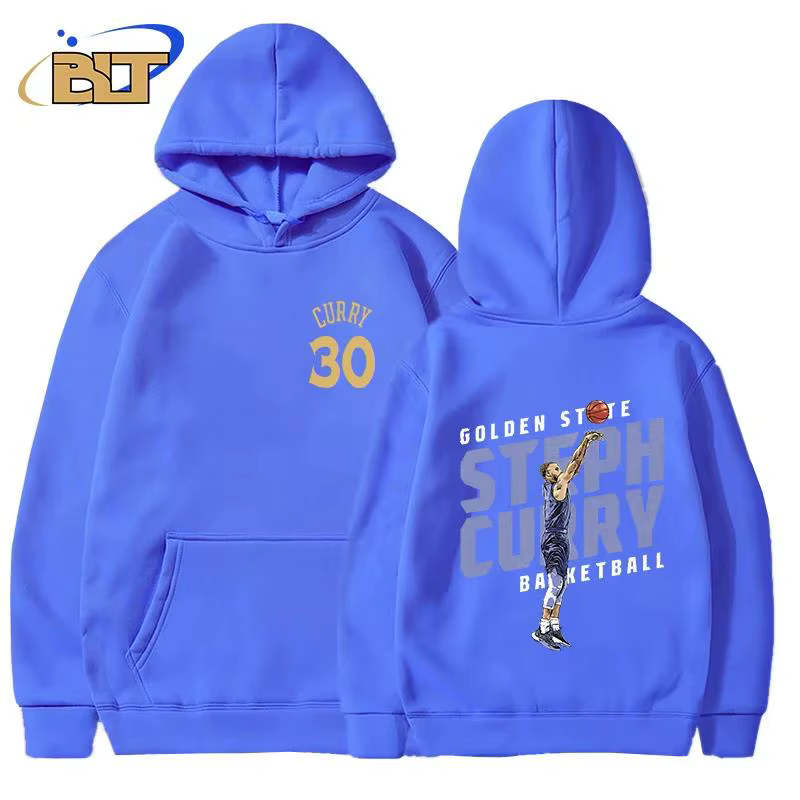 2025 Stephen Curry sweat à capuche adulte imprimé double face ample grande taille sweat-shirt de spo