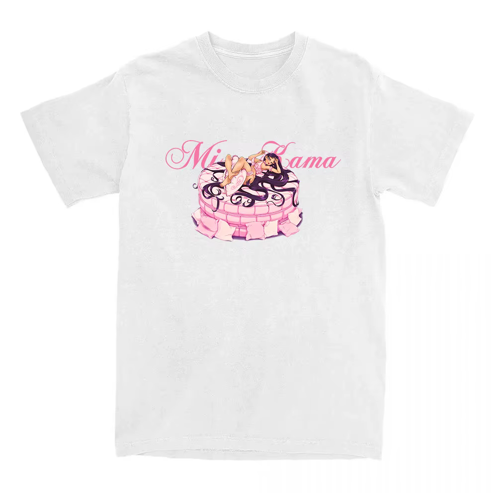 Paloma Mami T-shirt à manches courtes été coton t-shirts mode chanteur impression graphique T-shirt 