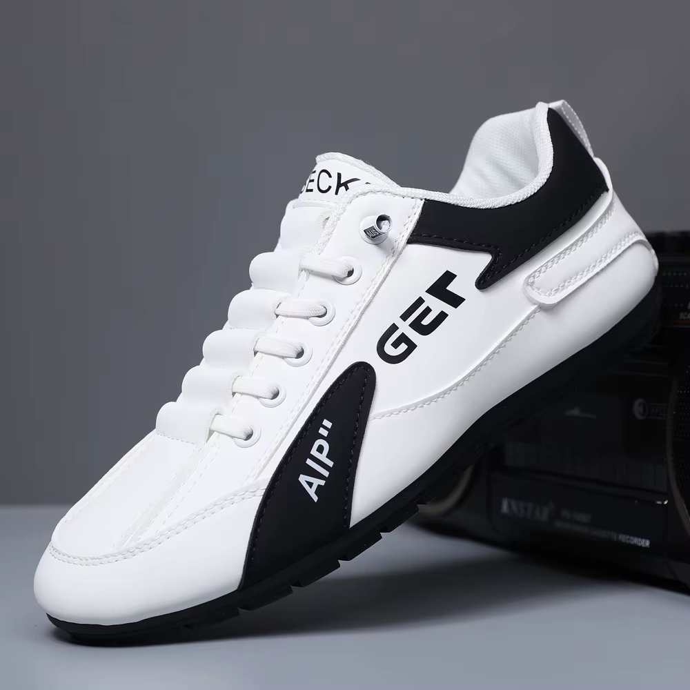 Baskets de mode pour hommes chaussures décontractées en cuir de haute qualité été respirant Sport ch