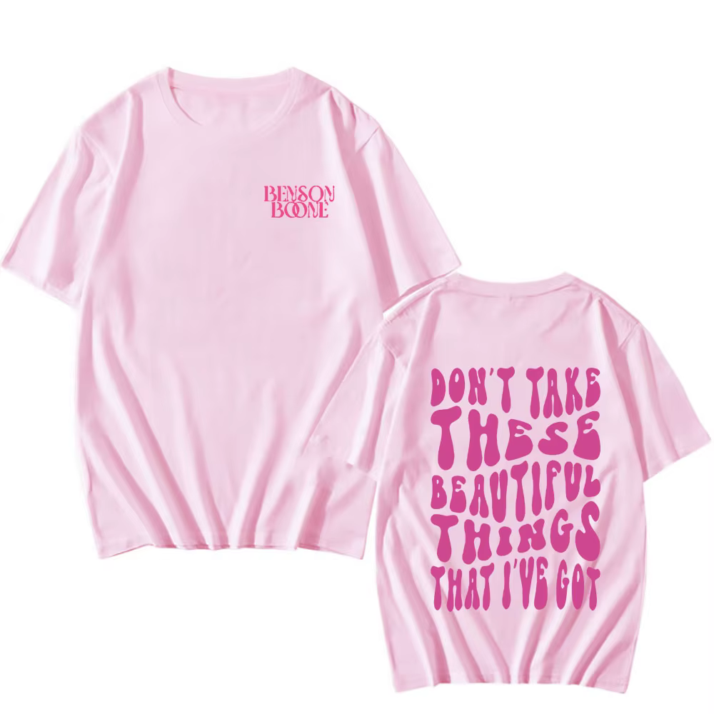 T-shirt Bthology Boone à manches courtes pour hommes et femmes, mode estivale, imprimé rétro, pur co