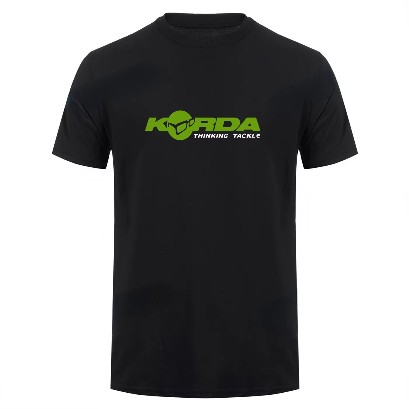 Korda Inspired Tribute T Shirts for Men, Casual, All-Match, Short Sleeve Fishing, Fish Carp, Leisure