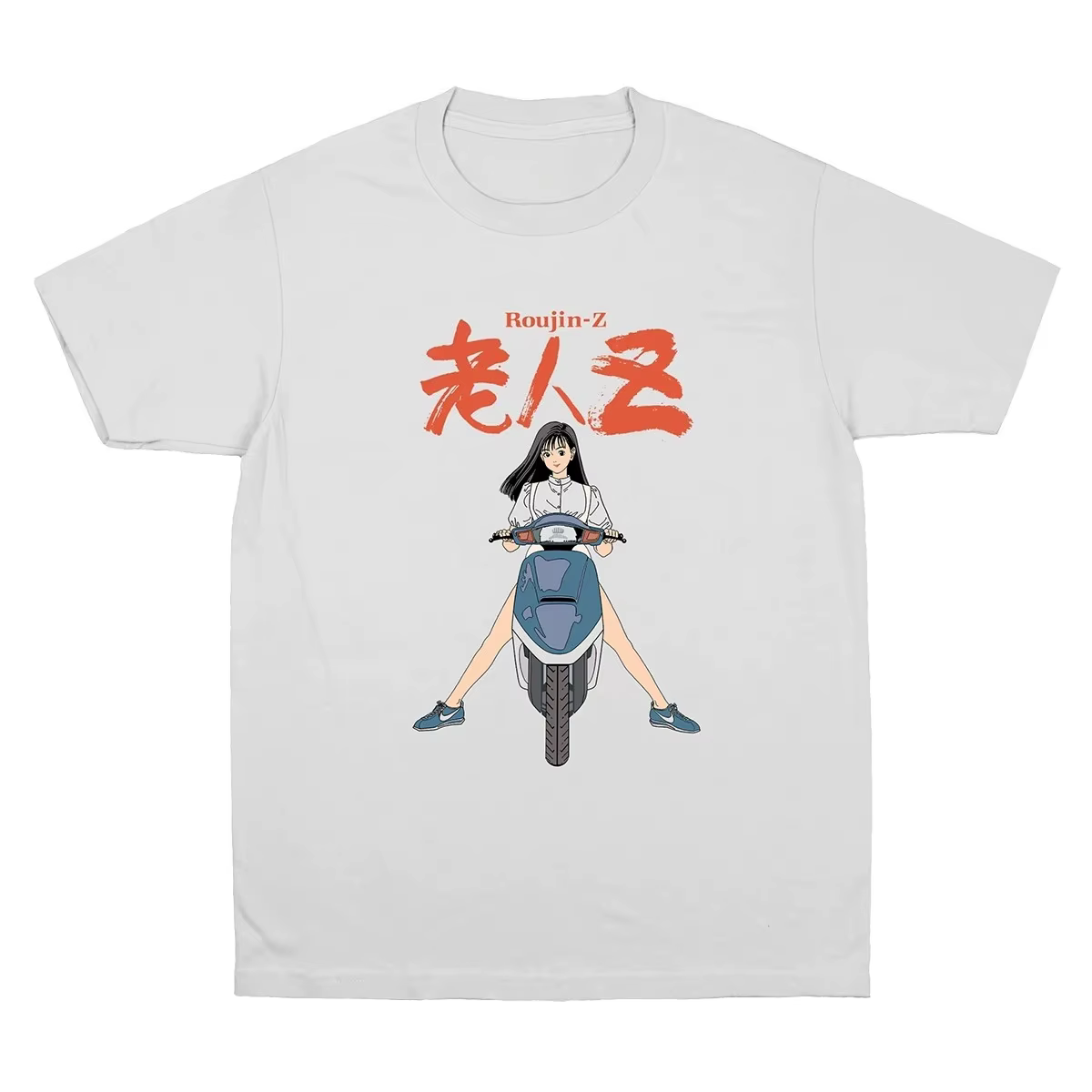 Roujin Z t-shirt japonais Anime souvenirs métropole Akira Tekkon vêtements pour femmes à manches cou