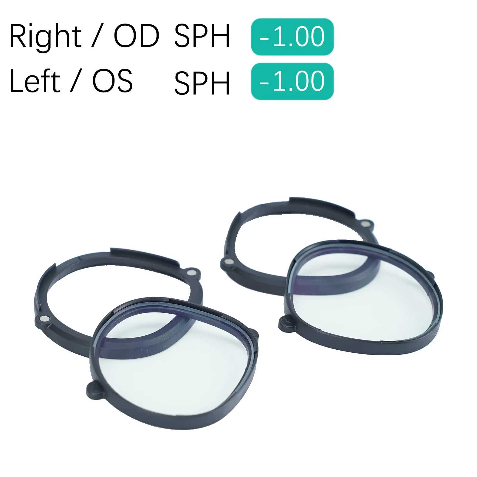 Lunettes VR pour Oculus Quest 2 et Quest 3S, lentille myopie, lunettes magnétiques, accessoires de p