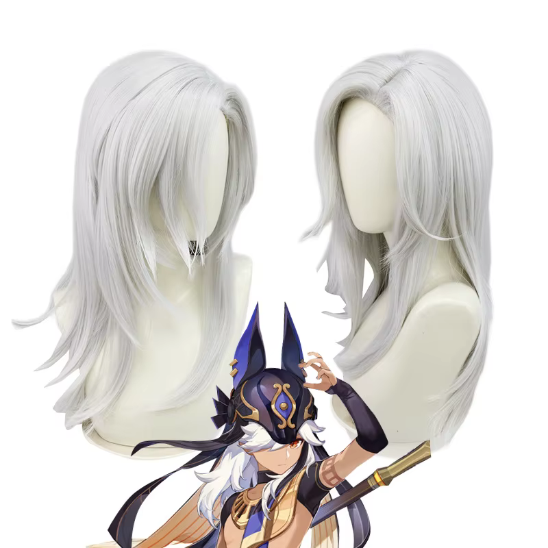 Genshin – chapeau de Cosplay Impact Cyno, accessoires de perruque, accessoires de fête d'halloween