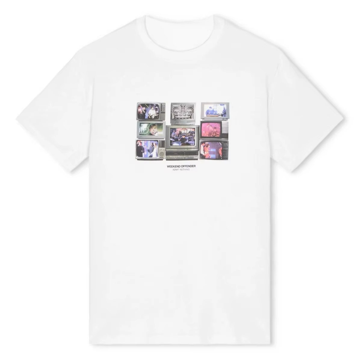 T-shirt graphique Rare Vision - Weekend Offender Graphic en coton, style unisexe de luxe haut de gam