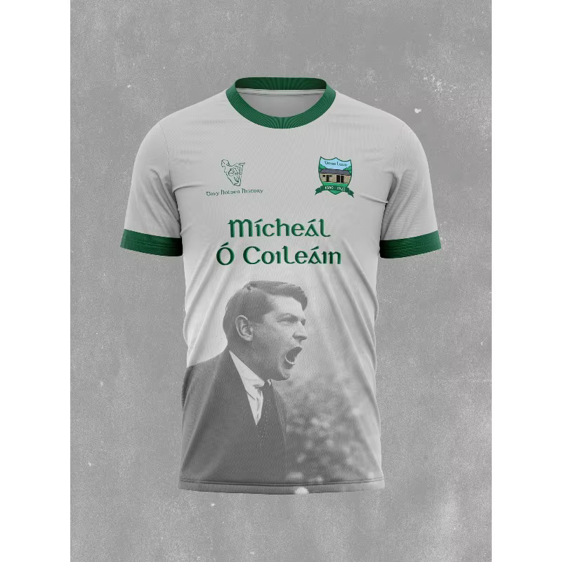 Nouveau T-shirt vintage commémoratif Mícheál Ó Coileáin (Irlande) – Respirant, décontracté, streetwe
