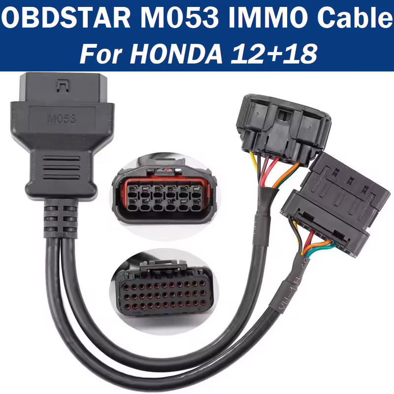 OBDSTAR M053 M054 câble c adaptateur de Moto pour Honda pour Yamaha pour SUZUKI Moto IMMO