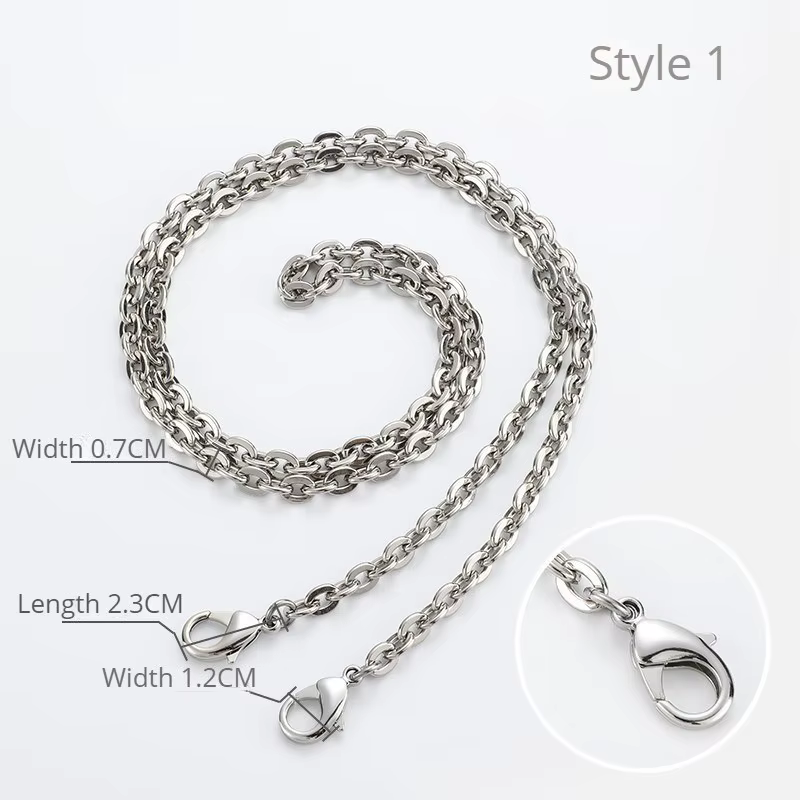 Accessoires de transformation de sac en argent, sangles de sac, remplacement des ati elles, sangle i