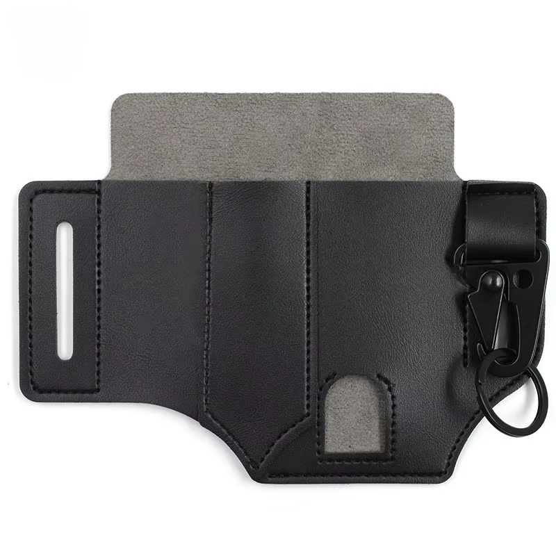 Gaine en cuir pour fourreau multi-outils Leatherman, organisateur de poche EDC avec porte-clés pour 