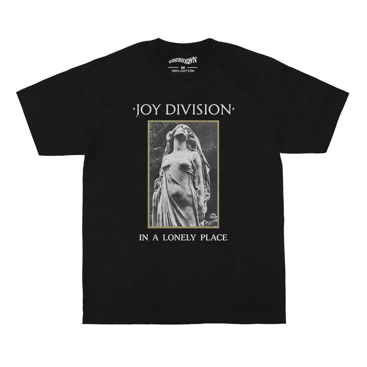 T-shirt Joy Division In A Lonely Place Song Vintage Post Punk Band Merch pour hommes, en coton lavé,
