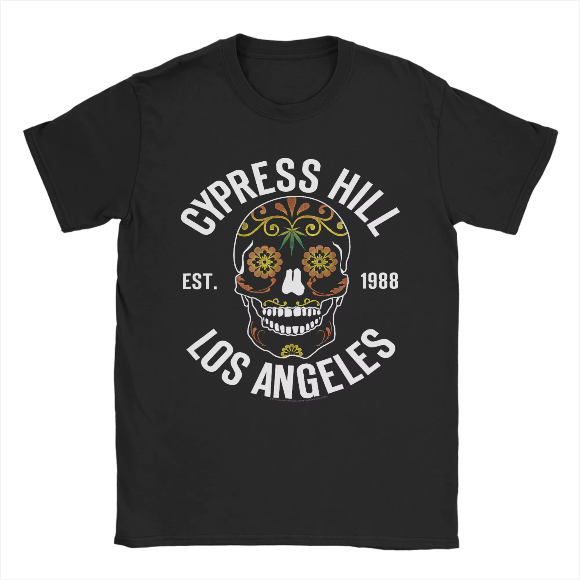 T-shirt Cypress Hill Till Death Do Us Part pour hommes, t-shirts vintage en pur coton, col rond, man