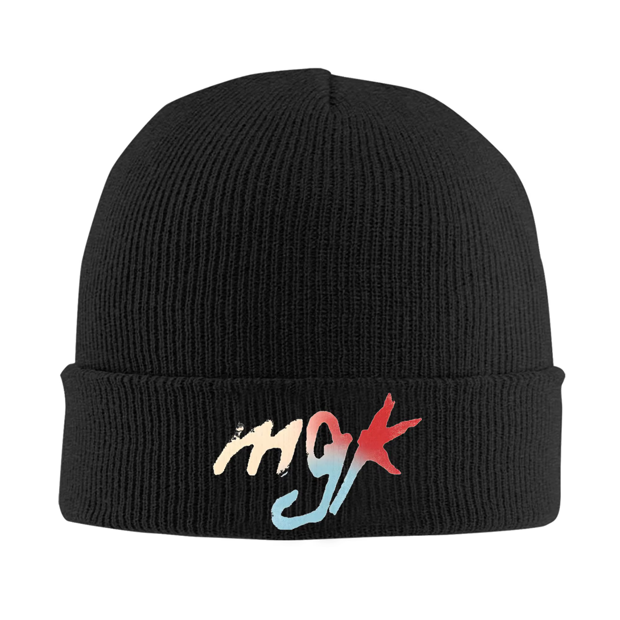 MGK – bonnets tricotés Pop Punk pour femmes et hommes, chapeaux d'hiver en acrylique, bonnets chauds