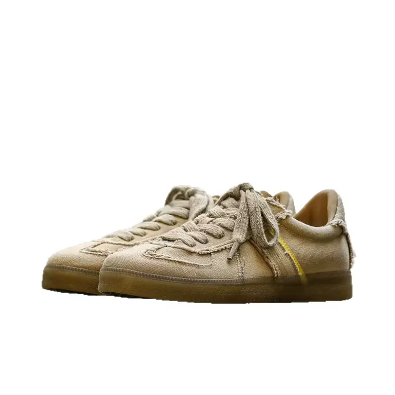 Chaussures de sport classiques allemandes à lacets, basses et plates, pour hommes, printemps et auto
