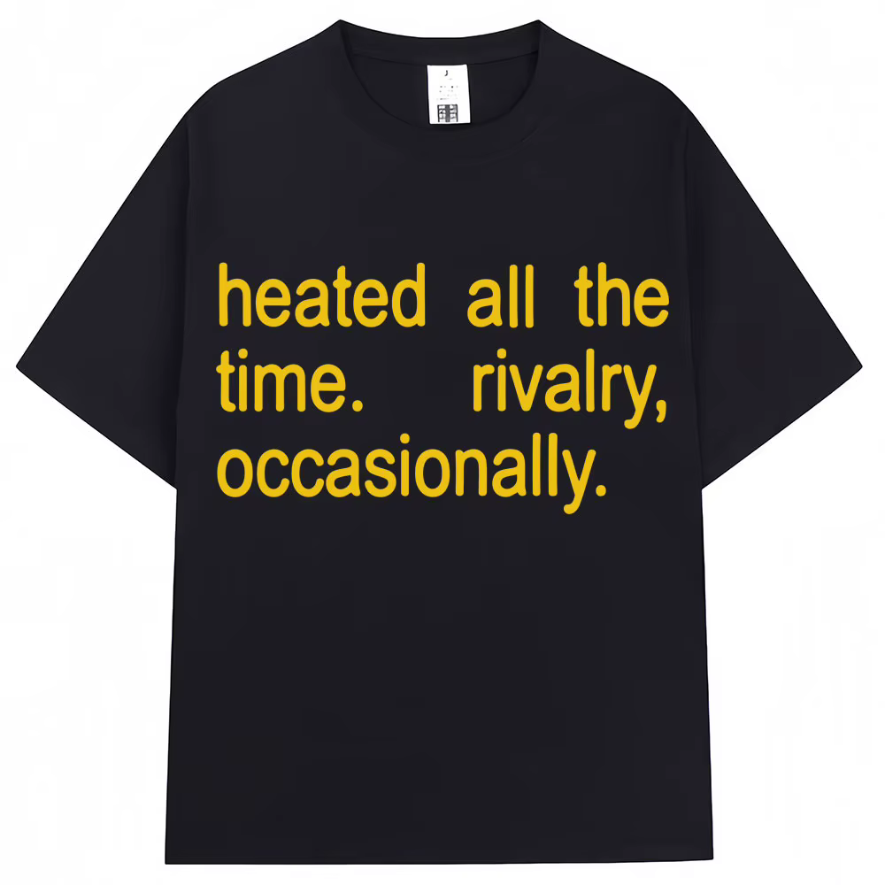 T-shirt graphique Lady T Shirt Heated Rivalry Heated All The Time pour hommes et femmes, T-shirt pop