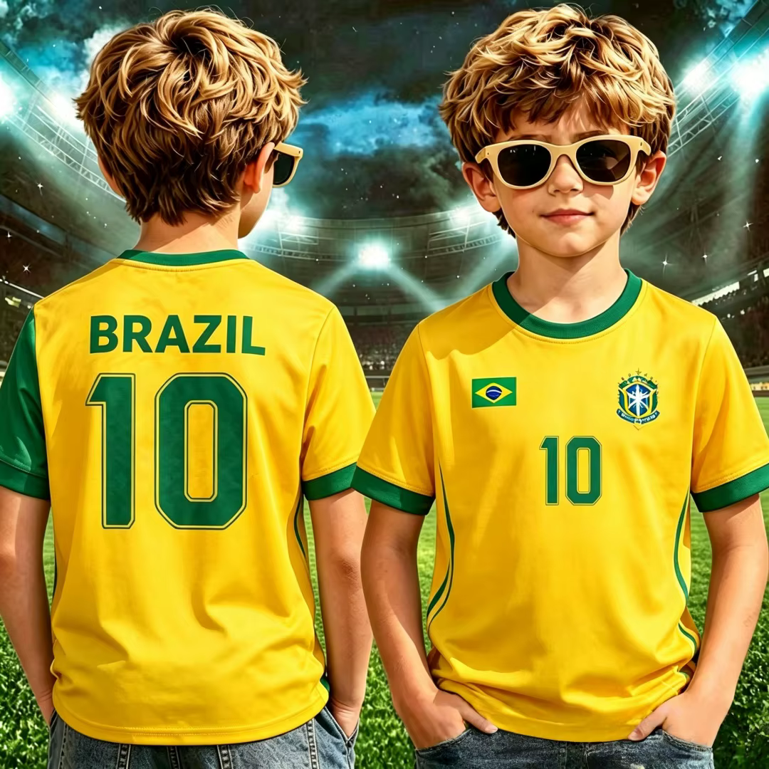 Maillot de l'équipe du Brésil 2026 – Nouvelle collection été – Maillots de football du Brésil – Vête