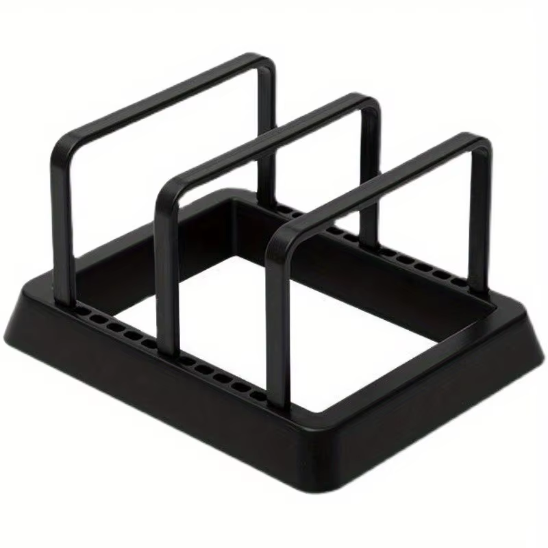 Organisateur de cuisine, support pour casseroles et poêles, porte-assiettes, étagère, support de ran