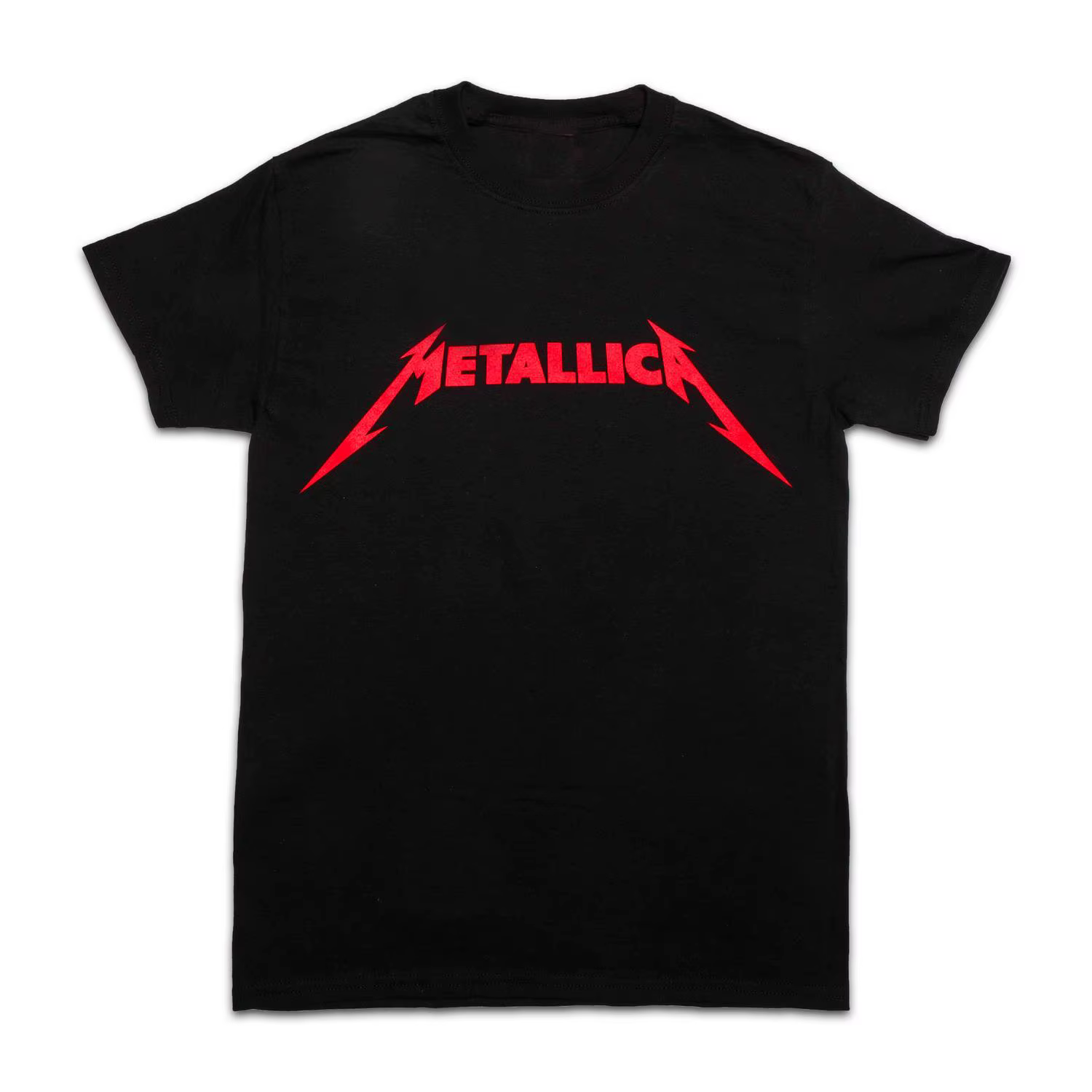 T-shirt imprimé graphique Y2K style hip-hop pour homme et femme, 100 % coton, avec logo Metallica, n