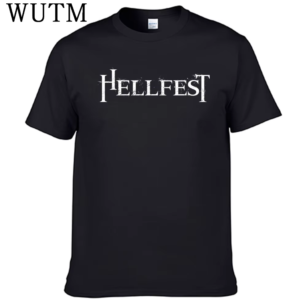 Hellfests t-shirt 100% coton hommes chemise