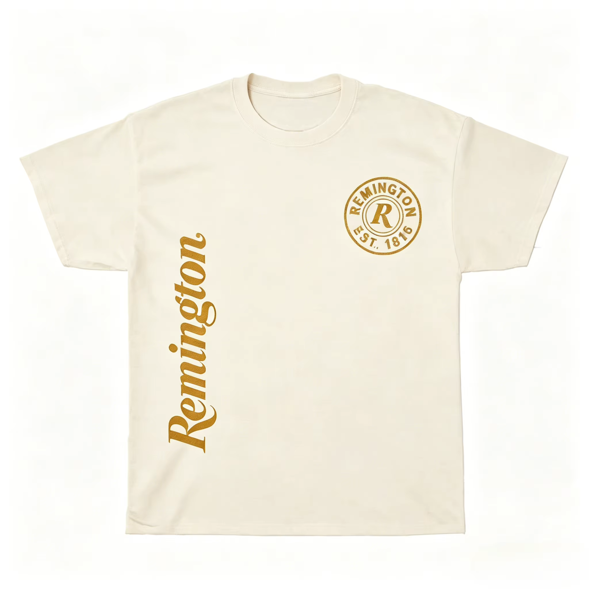 T-shirt pour homme avec logo Remington Guns Firearms, graphisme vintage, streetwear, vêtements pour 