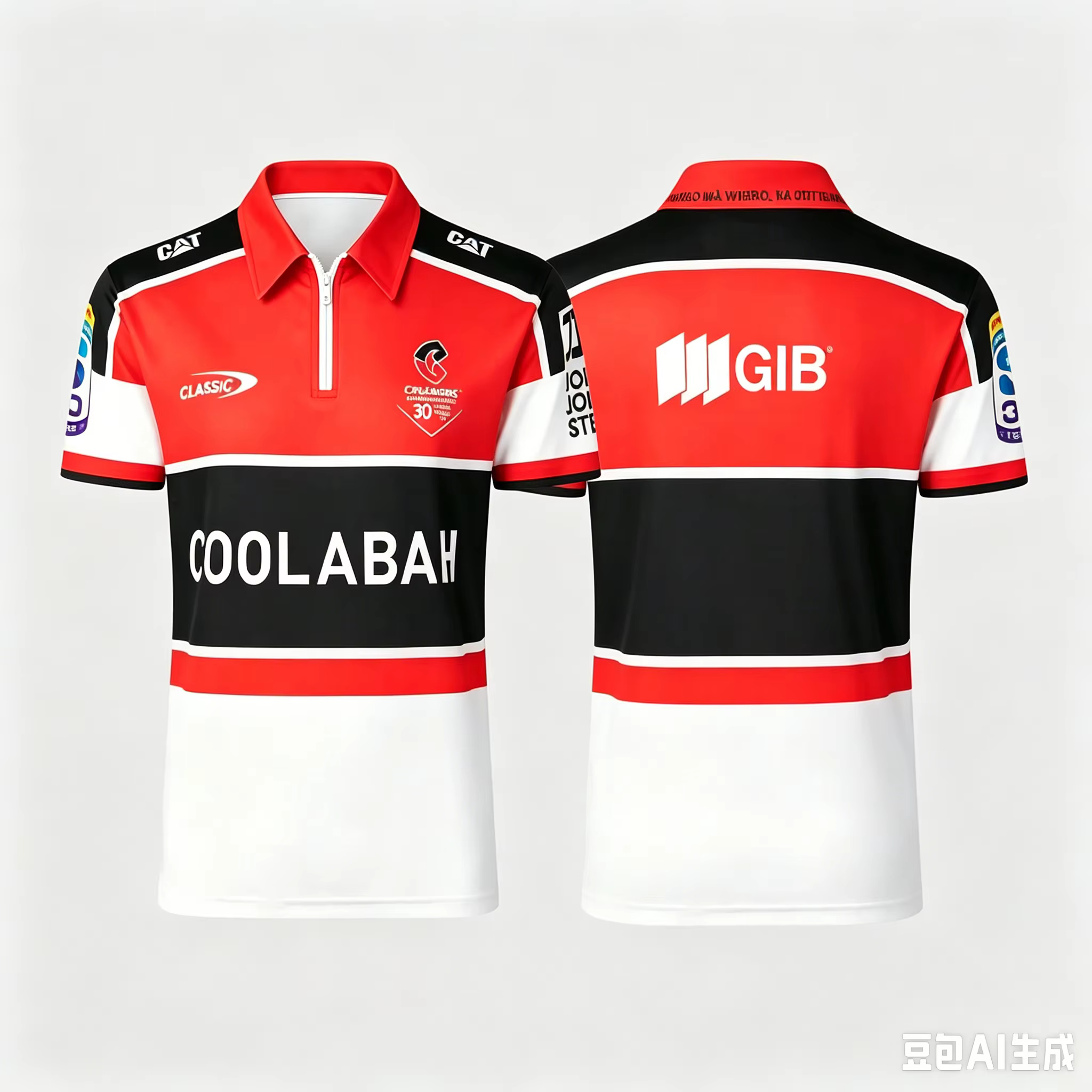 Maillot de rugby Heritage 2026 Crusaders, polo Athleisure avec fermeture éclair, assorti pour la fam