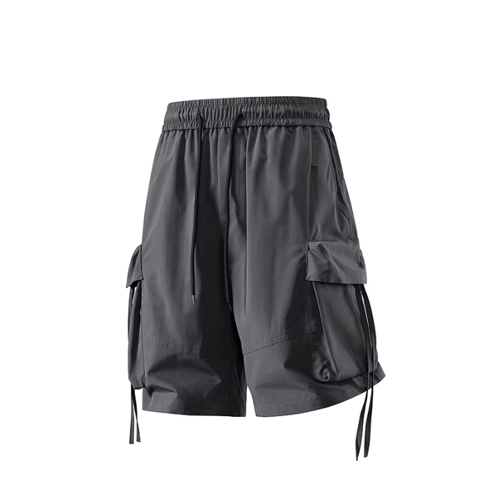 Short Cargo Homme Style Américain Nouvelle Collection Été 2026 Grande Poche Streetwear Décontracté S