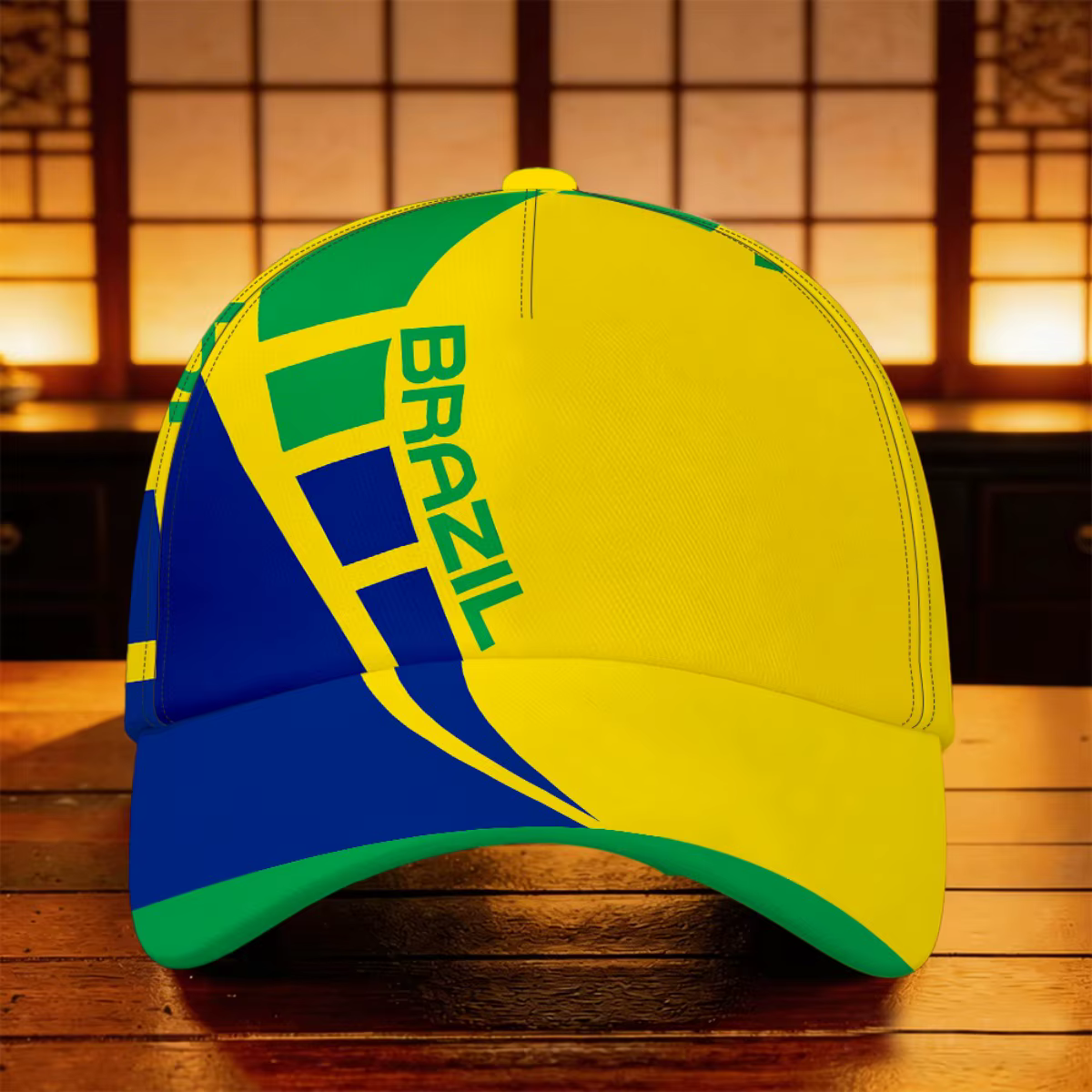 1 pièce Brésil n° 10 casquettes de baseball rétro adaptées au golf, à la pêche et aux voyages - Chap