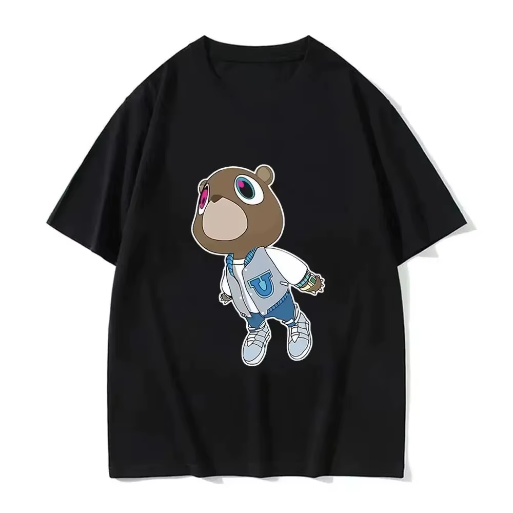 T-shirt drôle Kanye West Meme pour hommes, style vintage Hip Hop Rap, T-shirt à manches courtes pour