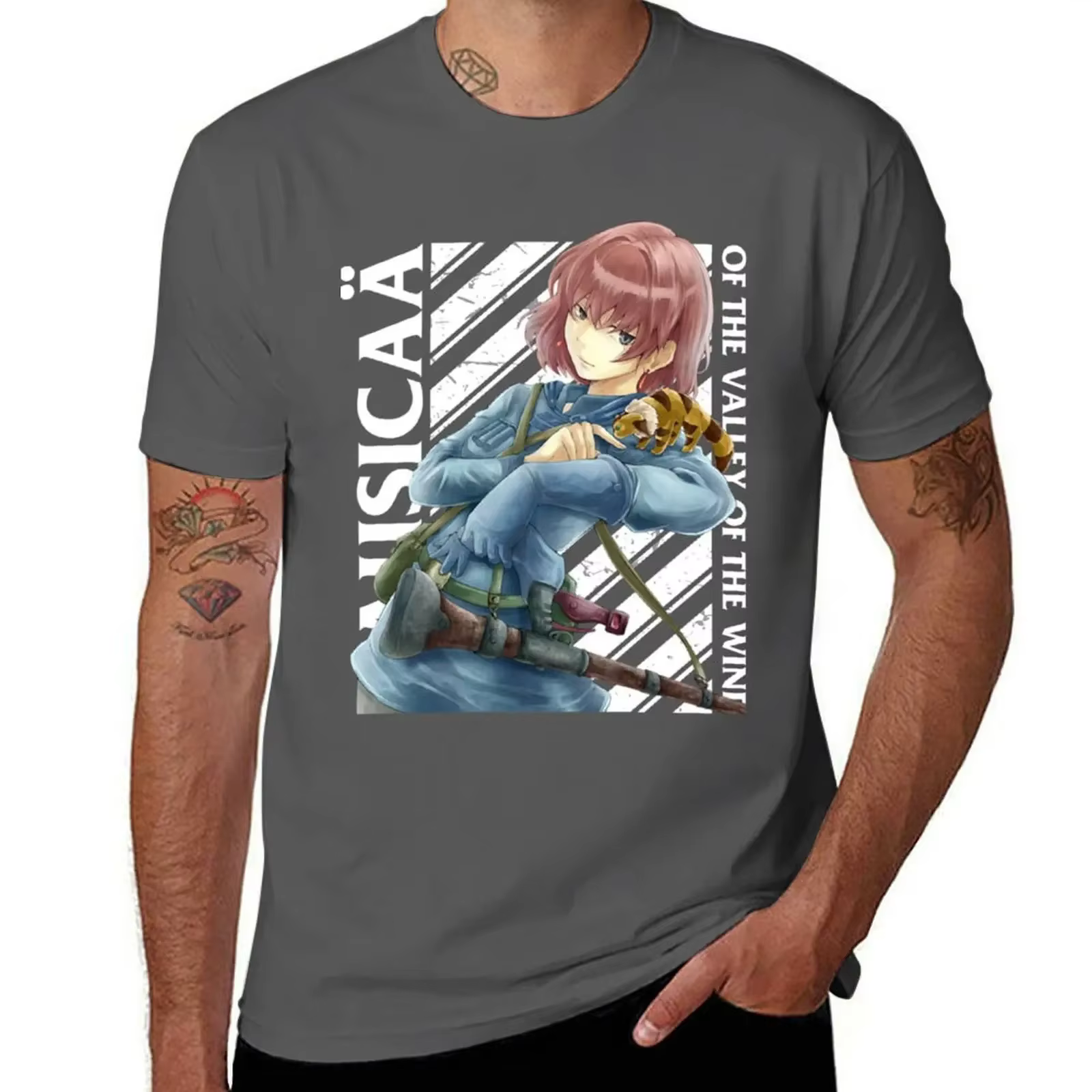 2025 nouveau modèle NAUSICA? DE LA VALLEIE DU VENT T-Shirt coton t-shirts graphiques chemises graphi