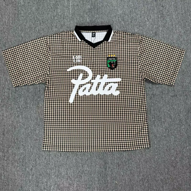 PATTA Jersey Homme Femme Sport Haute Qualité Color Blocking Broderie Polo Manches Courtes T-shirt Pa