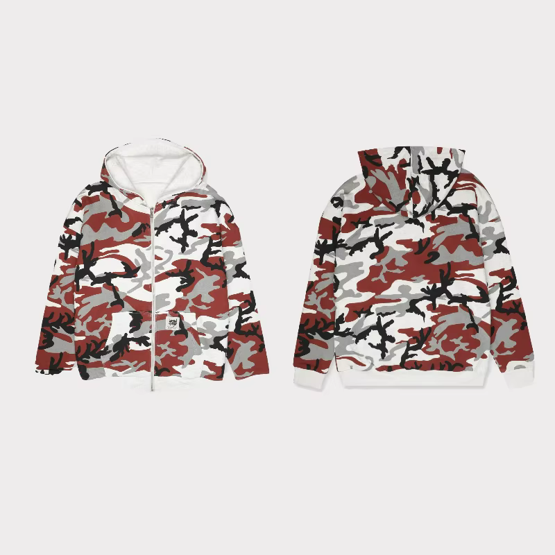 Sweat-shirt réversible Y2k, camouflage urbain rétro, pour hommes et femmes, streetwear hip-hop améri