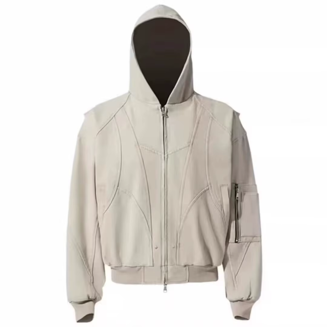 Vestes de baseball décontractées pour hommes et femmes, vêtements de travail rétro de Detroit, rue h