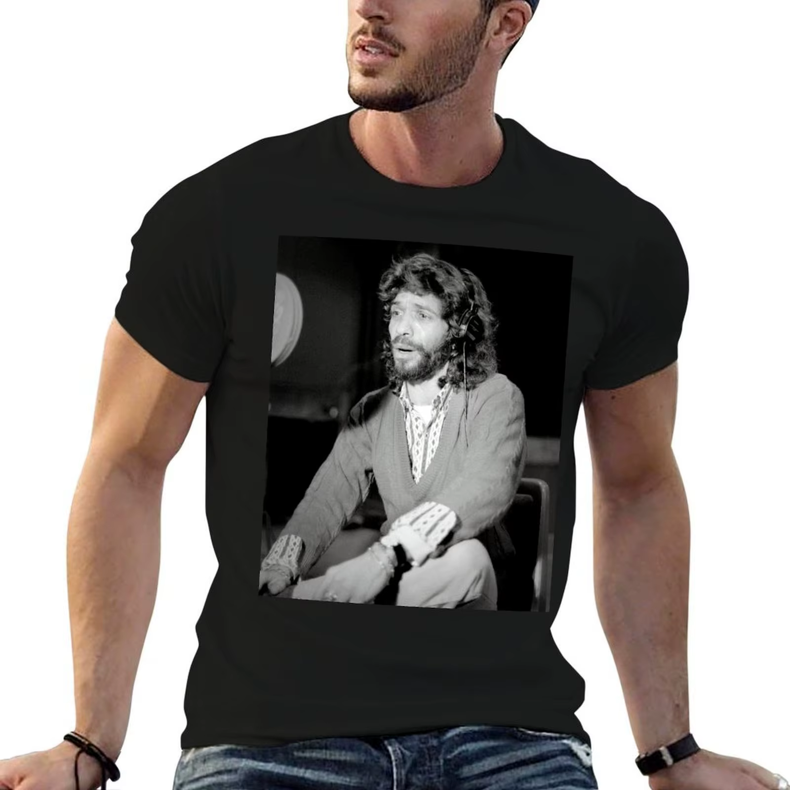 T-shirt pour hommes Shrimp of the Island singing 4, t-shirt en coton 100%, t-shirt personnalisé