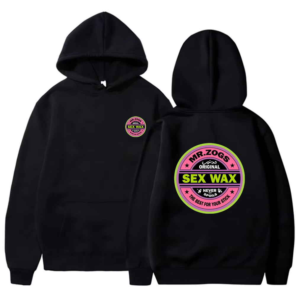 Nouveauté 2026 : Sweat à capuche fin et tendance pour homme, style streetwear unisexe, motif Sex Wax